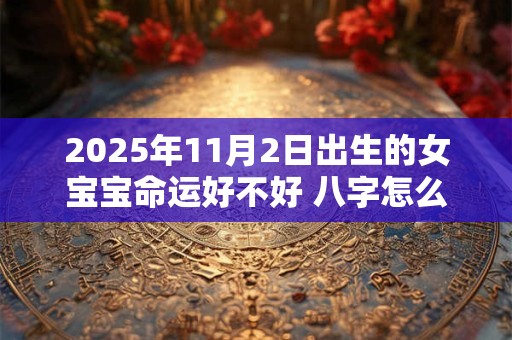 2025年11月2日出生的女宝宝命运好不好 八字怎么样