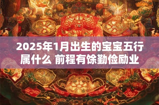 2025年1月出生的宝宝五行属什么 前程有馀勤俭励业