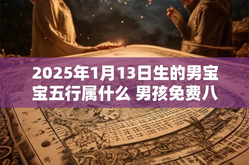 2025年1月13日生的男宝宝五行属什么 男孩免费八字起名
