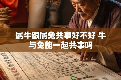 属牛跟属兔共事好不好 牛与兔能一起共事吗