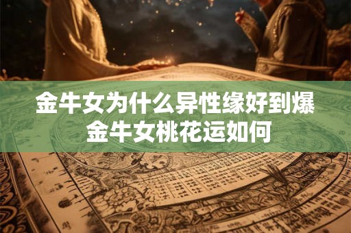 金牛女为什么异性缘好到爆 金牛女桃花运如何