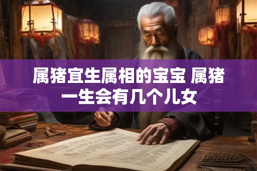 属猪宜生属相的宝宝 属猪一生会有几个儿女