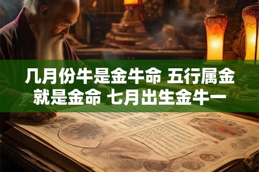 几月份牛是金牛命 五行属金就是金命 七月出生金牛一生富贵