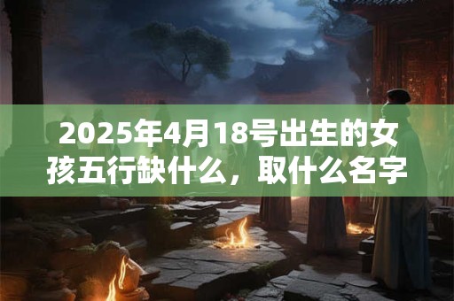 2025年4月18号出生的女孩五行缺什么，取什么名字好