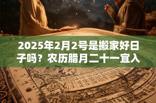 2025年2月2号是搬家好日子吗？农历腊月二十一宜入宅吗