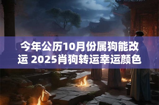 今年公历10月份属狗能改运 2025肖狗转运幸运颜色