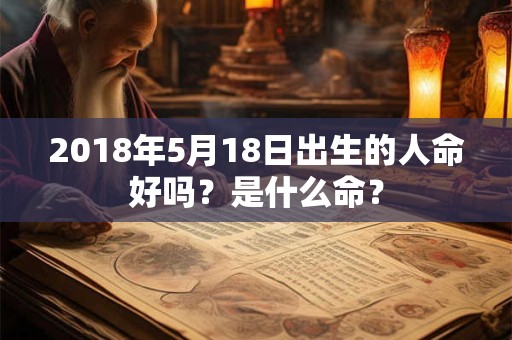 2018年5月18日出生的人命好吗？是什么命？