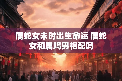 属蛇女未时出生命运 属蛇女和属鸡男相配吗