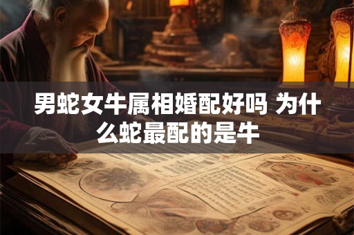 男蛇女牛属相婚配好吗 为什么蛇最配的是牛