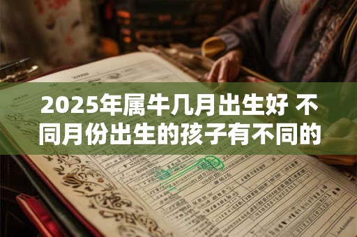 2025年属牛几月出生好 不同月份出生的孩子有不同的福气