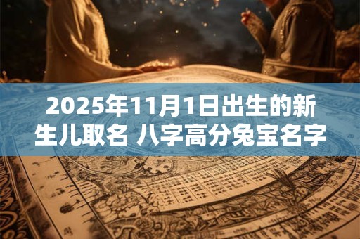 2025年11月1日出生的新生儿取名 八字高分兔宝名字