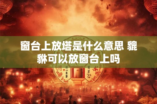 窗台上放塔是什么意思 貔貅可以放窗台上吗