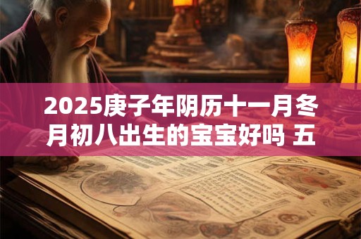 详细阅读:2025庚子年阴历十一月冬月初八出生的宝宝好吗 五行八字查询 2025庚子年阴历十一月冬月初八出生的宝宝好吗 五行八字查询