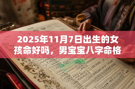 2025年11月7日出生的女孩命好吗，男宝宝八字命格