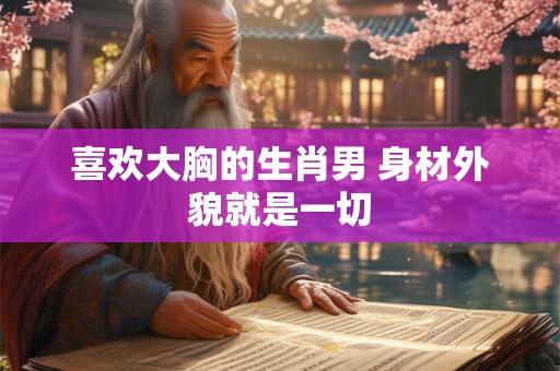 喜欢大胸的生肖男 身材外貌就是一切 喜欢大胸的生肖男 身材外貌就是一切