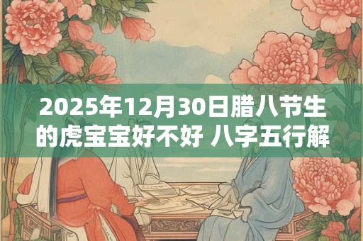 2025年12月30日腊八节生的虎宝宝好不好 八字五行解析