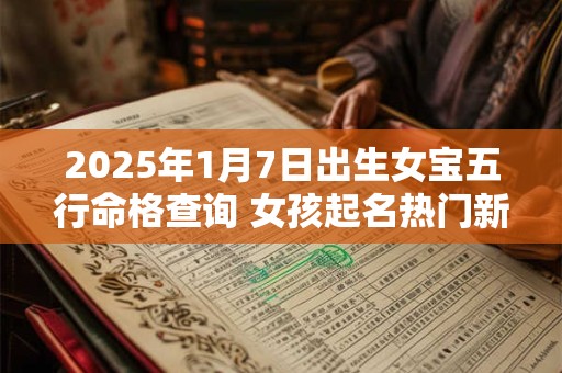 2025年1月7日出生女宝五行命格查询 女孩起名热门新款
