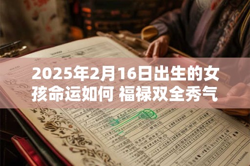 2025年2月16日出生的女孩命运如何 福禄双全秀气聪慧