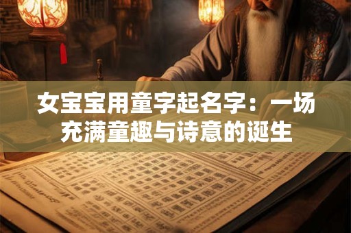 女宝宝用童字起名字：一场充满童趣与诗意的诞生