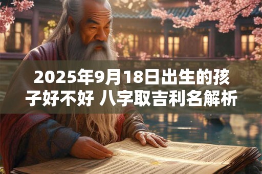 2025年9月18日出生的孩子好不好 八字取吉利名解析