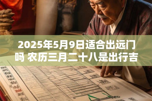 2025年5月9日适合出远门吗 农历三月二十八是出行吉日吗
