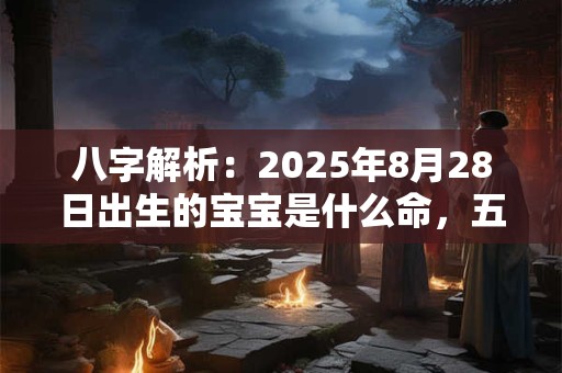 八字解析：2025年8月28日出生的宝宝是什么命，五行缺什么