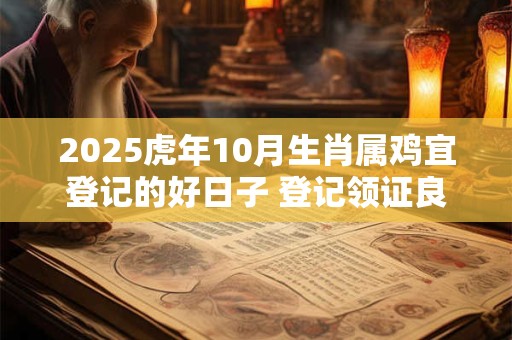 2025虎年10月生肖属鸡宜登记的好日子 登记领证良机