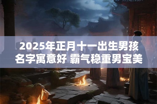 2025年正月十一出生男孩名字寓意好 霸气稳重男宝美名