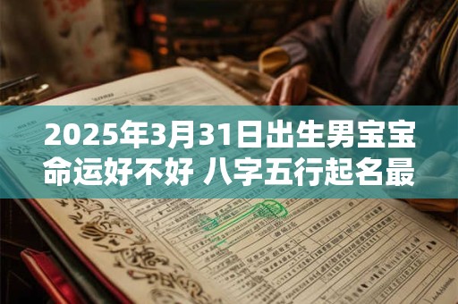 2025年3月31日出生男宝宝命运好不好 八字五行起名最全款