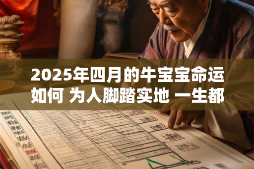 2025年四月的牛宝宝命运如何 为人脚踏实地 一生都好运不断 2025年四月的牛宝宝命运如何 为人脚踏实地 一生都好运不断
