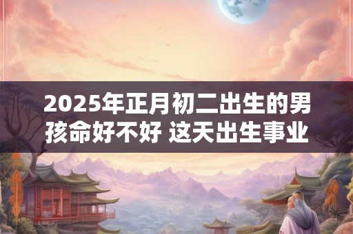 2025年正月初二出生的男孩命好不好 这天出生事业发达