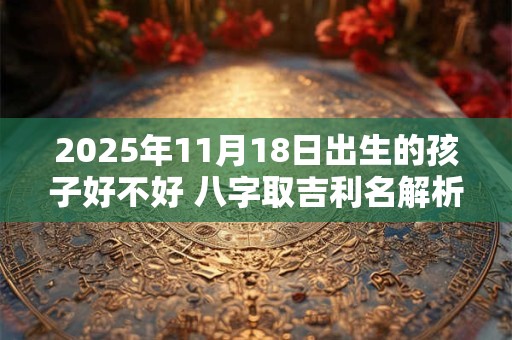 2025年11月18日出生的孩子好不好 八字取吉利名解析