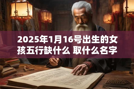 2025年1月16号出生的女孩五行缺什么 取什么名字好