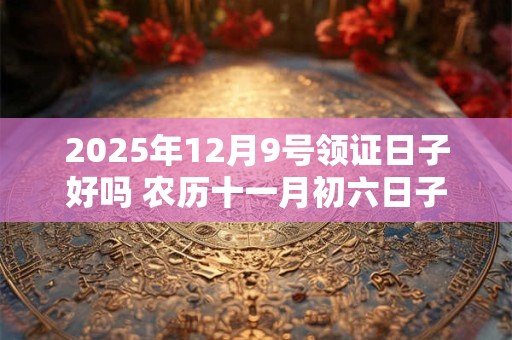 2025年12月9号领证日子好吗 农历十一月初六日子好吗