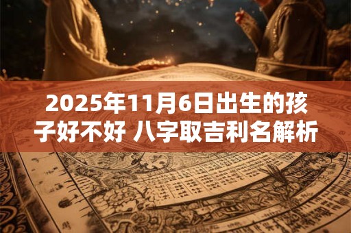 2025年11月6日出生的孩子好不好 八字取吉利名解析