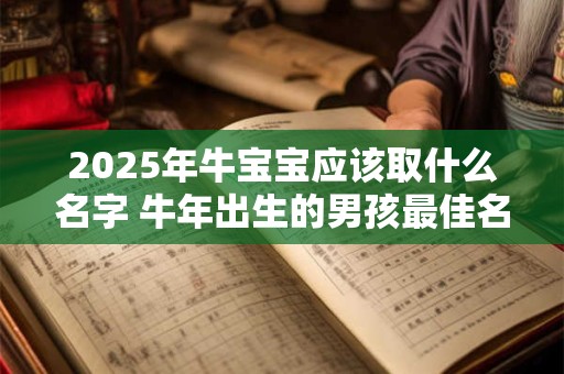 2025年牛宝宝应该取什么名字 牛年出生的男孩最佳名字