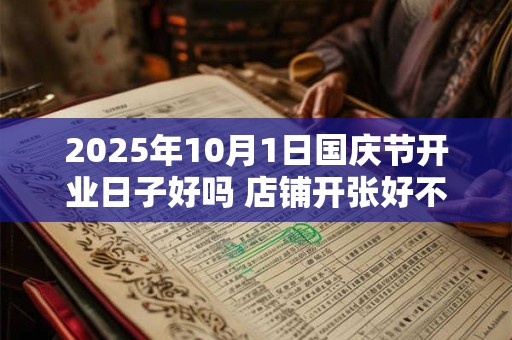 2025年10月1日国庆节开业日子好吗 店铺开张好不好