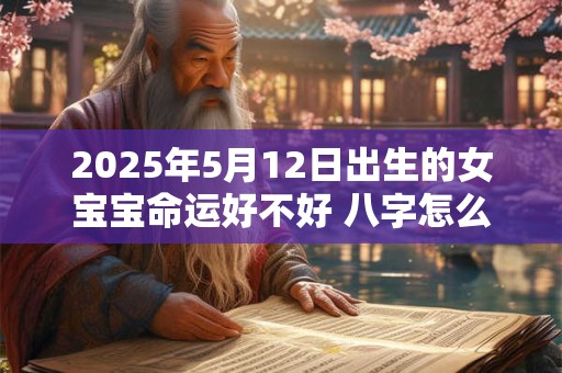 2025年5月12日出生的女宝宝命运好不好 八字怎么样