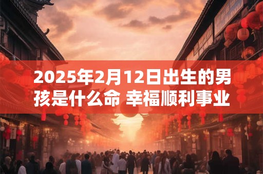 2025年2月12日出生的男孩是什么命 幸福顺利事业有成