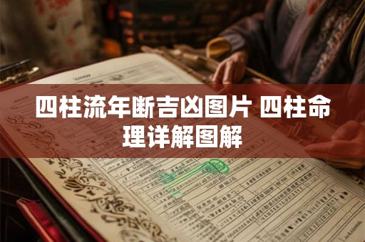四柱流年断吉凶图片 四柱命理详解图解