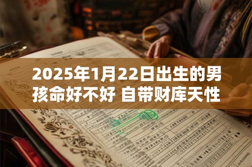 2025年1月22日出生的男孩命好不好 自带财库天性温和