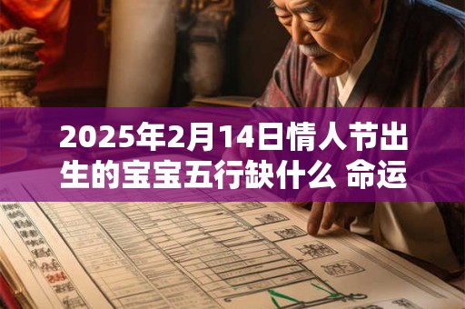 2025年2月14日情人节出生的宝宝五行缺什么 命运好不好