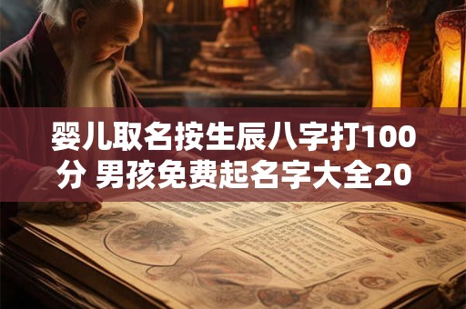 婴儿取名按生辰八字打100分 男孩免费起名字大全2025