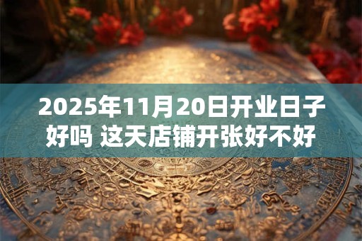 2025年11月20日开业日子好吗 这天店铺开张好不好