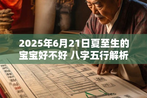 2025年6月21日夏至生的宝宝好不好 八字五行解析