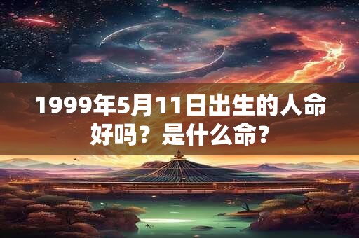 1999年5月11日出生的人命好吗？是什么命？