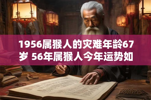 1956属猴人的灾难年龄67岁 56年属猴人今年运势如何