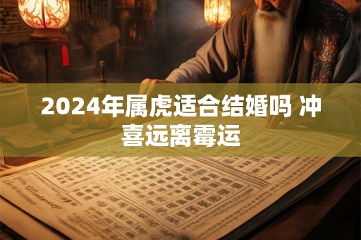 2024年属虎适合结婚吗 冲喜远离霉运