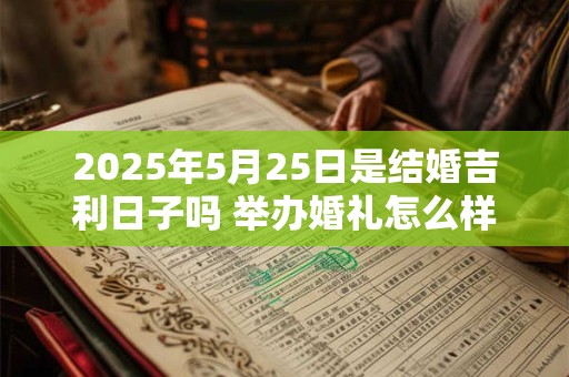 2025年5月25日是结婚吉利日子吗 举办婚礼怎么样 2025年5月25日是结婚吉利日子吗 举办婚礼怎么样