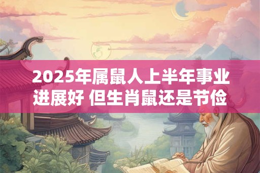 详细阅读:2025年属鼠人上半年事业进展好 但生肖鼠还是节俭为主 2025年属鼠人上半年事业进展好 但生肖鼠还是节俭为主